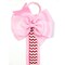 Wrapables Angel, Butterfly, Ladybug, Caterpillar Ribbon Sculpture Hair Clips with Chevron Hair Clip / Hair Bow Holder, Pink